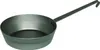 A silver metal frying pan with a long handle is shown against a white background. Anteprima dell’immagine prodotto