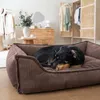 4L Textil HUGO Orthopädisches Hundebett aus Cord mit Produktbild-Vorschau 5