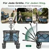 Sekey XXL Plus Bollerwagen Faltbar mit Extra Breite Räder, Produktbild-Vorschau 6