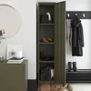 Schrank mit 1 Tür aus Metall olivgrün Produktbild-Vorschau 7