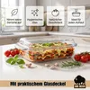 BigDean Auflaufform mit Deckel 3,95L – rechteckige Produktbild-Vorschau 5