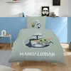 Star Wars Bettwäsche "Mandalorian" 135x200cm 80x80cm 100% Produktbild-Vorschau 1