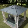 Gartenpavillon 3x3 m ca 6 mm Polycarbonat-Dach mit Produktbild-Vorschau 12