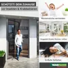 Türvorhang Easy 95 x 220 cm schwarz Produktbild-Vorschau 1