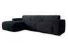 AX LIVING Canapé en L Didim mini gris foncé, 310 cm de Voir les images du produit 3