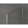 Mexen Kioto Duschwand Walk-in 90 x 80 x 40 cm, schwarzes Produktbild-Vorschau 5