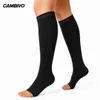 CAMBIVO Calze Compressione Graduata Punta Aperta, Calze a Anteprima dell’immagine prodotto 1