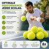 6x Tennisbälle gelb Sport & Tennis - Training und Wettkampf Produktbild-Vorschau 4