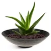 Fioriere per esterni Set di 2 ciotole decorative nere 35 cm Anteprima dell’immagine prodotto 3
