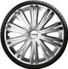 4x 14" Zoll Radkappen Silber Radzierblenden Radblenden 14 Produktbild-Vorschau 2