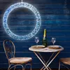 XXL LED Kranz abgeflacht - Lichterkranz mit 2200 warmweißen LED - D:60cm - 8Modi/Timer - Innen/Außen Produktbild-Vorschau