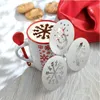Cappuccino Schablonen Edelstahl, Süße Cappuccino-Schablonen Produktbild-Vorschau 2