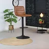 Lex E, Hocker, Gestell schwarz, Bezug cognac Produktbild-Vorschau 14