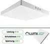 LUMILED LED Aufbauleuchte Spot 18W 4000K Neutralweiß 1980lm Produktbild-Vorschau 4