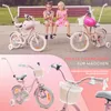 Mädchenfahrrad 14 Zoll Glocke Zusatzräder Schubstange Produktbild-Vorschau 9