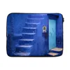 MuchoWow® Laptop Hülle 15 Zoll Architektur - Blau - Treppe Produktbild-Vorschau 1