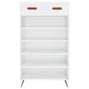 vidaXL Armadio per scarpe bianco lucido 60x35x105 cm in Anteprima dell’immagine prodotto 14