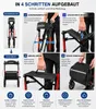Lösch Reha Rollator TABAS Mobility PolyurethanRot Produktbild-Vorschau 5
