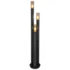 RGB LED Stehleuchte, Edelstahl, Kupfer, schwarz, H 170 cm Produktbild-Vorschau 2