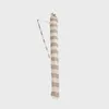 Parasol Jardin Rayé Taupe Design Rétro Franges, Protection Voir les images du produit 6