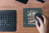 MuchoWow® Mauspad Mousepad Jahrgang - Skelett - Baseball Produktbild-Vorschau 4