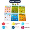 Magnetisches Lotto Tiere, Bingo Spiel für Kinder ab 3 Produktbild-Vorschau 13