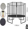 SixJump 3,70 M Gartentrampolin Blau TB370/1717 Produktbild-Vorschau 8