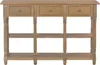 vidaXL Konzolový stôl 110x30x76 cm odvodený výrobok z dreva Náhľad obrázku produktu 1
