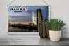 Blechschild Städte Frankfurt Deutschland EZB Neubau 30x20cm Produktbild-Vorschau 4