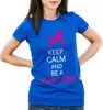 style3 Keep Calm and be a Unicorn Damen T-Shirt Einhorn, Produktbild-Vorschau 1