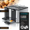 Arendo, tostadora con 4 ranuras cortas, capacidad para 4 Vista previa de la imagen del producto 3