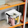 Contenitore in plastica con coperchio, scatola organizer Anteprima dell’immagine prodotto 4