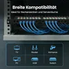 Extralink Patchpanel CAT6 UTP 24-Port 0,5U für 19" Produktbild-Vorschau 5