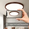 JDONG LED Deckenleuchte Flach Rund Ø50CM Deckenlampe Rund Produktbild-Vorschau 6
