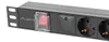 Lanberg Stromverteilereinheit (PDU) 19" 1U 10A 2m 5x Schuko Produktbild-Vorschau 7