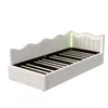 INONEFT Gestoffeerd bed, slaapbank/dagbed 90x200 cm met Productafbeelding-voorbeeld 8