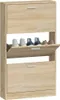 vidaXL Szafka na buty dąb 59x17x108 cm materiał Podgląd zdjęcia produktu 3