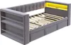 Sweiko Polsterbett 90/180 × 190 cm, mit LED-Beleuchtung, Produktbild-Vorschau 8