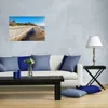 Wallario selbstklebendes Poster - Einsamer Strand am Meer - Produktbild-Vorschau 3