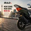 Motorroller 50 ccm Burnout BAD s Grün  25 km/h Produktbild-Vorschau 4