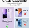 A marketing image showing phone models and compatibility information for a phone case. Produktbild-Vorschau