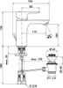 Ideal Standard Waschtischarmatur Connect Air Ausladung Produktbild-Vorschau 7