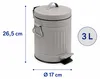 Relaxdays, odpadkový kôš do kúpeľne, 3 litre, s Náhľad obrázku produktu 4