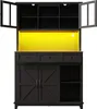 Armadio da cucina Sweiko (105×38,4×180 cm), mobile alto da Anteprima dell’immagine prodotto 10