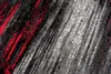 Abstract pattern of diagonal lines in red, black, gray, and white. Anteprima dell’immagine prodotto