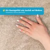 Velours Teppich Fliesen Crème Beige Teppichfliesen Produktbild-Vorschau 6