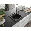 Mexen Vito 1-Becken-Granit-Spüle mit Mischbatterie Savita, Produktbild-Vorschau 2