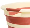 5Five Waschekorb - 21L - rot - PP - faltbar - 39 x 39 x 53 Produktbild-Vorschau 7