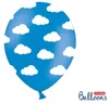 PartyDeco SB14P-230-001-6, Spielzeugballon, Latex, Blau, Produktbild-Vorschau 8