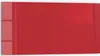 DEQORI Küchenrückwand Glas 80x40 cm 'Rot' Spritzschutz Bad Produktbild-Vorschau 1